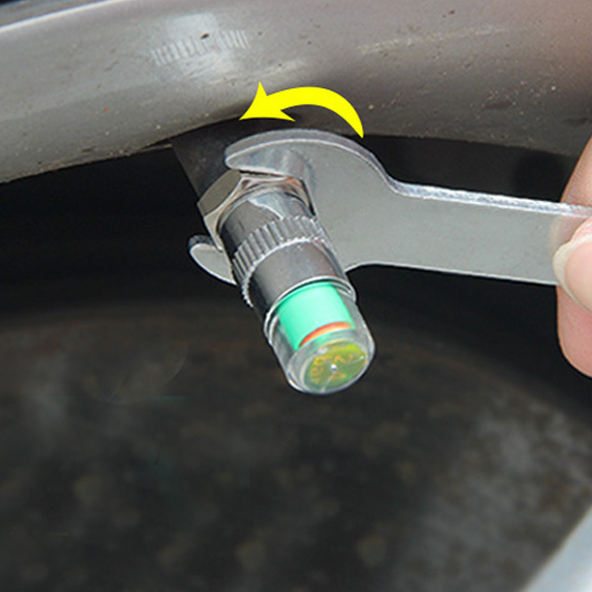 Automobile Tire Valve Cap Valve Head Cap, Tire Pressure Monitoring Cap