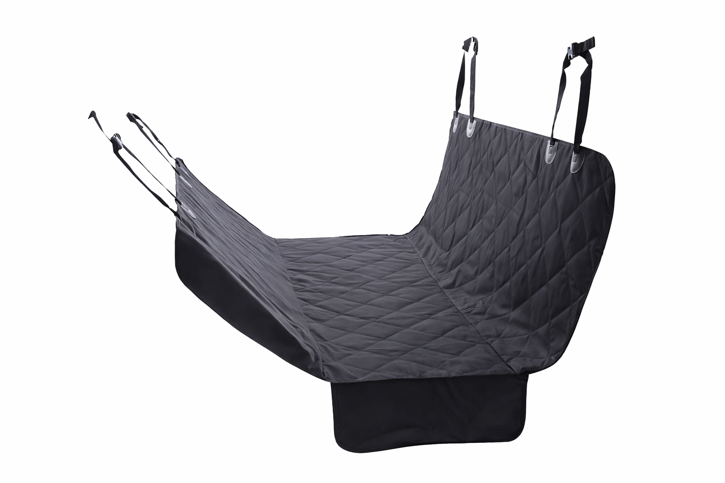 Dog Car Seat Cover View Mesh Pet Carrier Hammock Safety Protector Car Rear Back Seat Mat With Zipper And Pocket For Travel